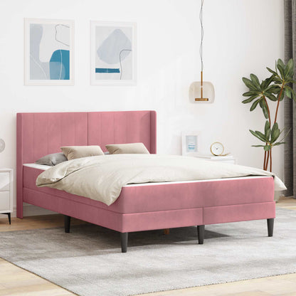 Estructura De Cama Con Colchón Terciopelo