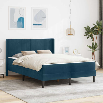 Estructura De Cama Con Colchón Terciopelo