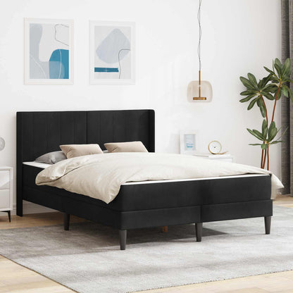 Estructura De Cama Con Colchón Terciopelo