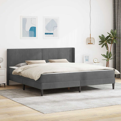 Estructura De Cama Con Colchón Terciopelo