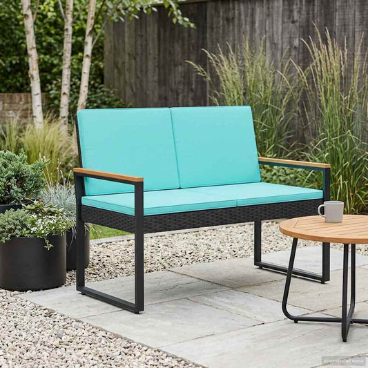 Banco De Exterior 2 -Seater 107 X 61 X 80 Cm Ratán Sintético