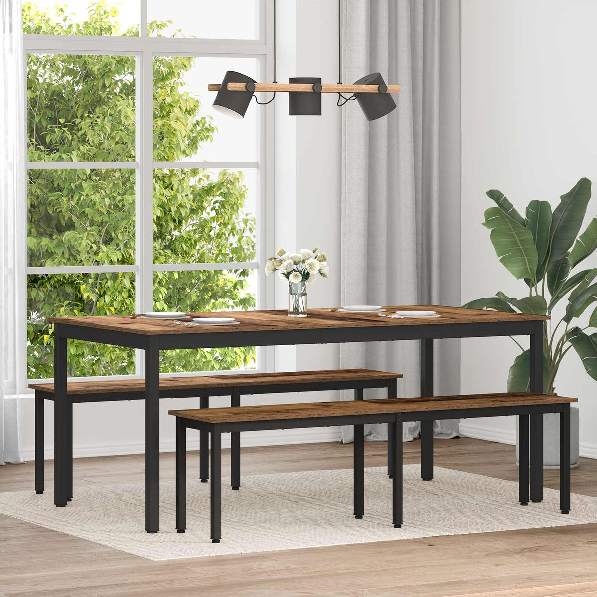 Mesas De Comedor Madera De Ingeniería