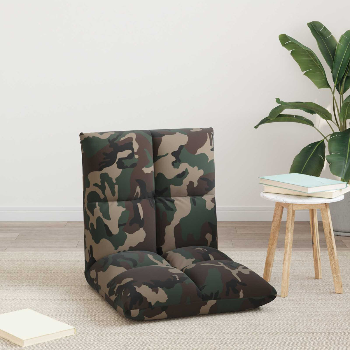 Sillón Ajustable Verde Militar Tela