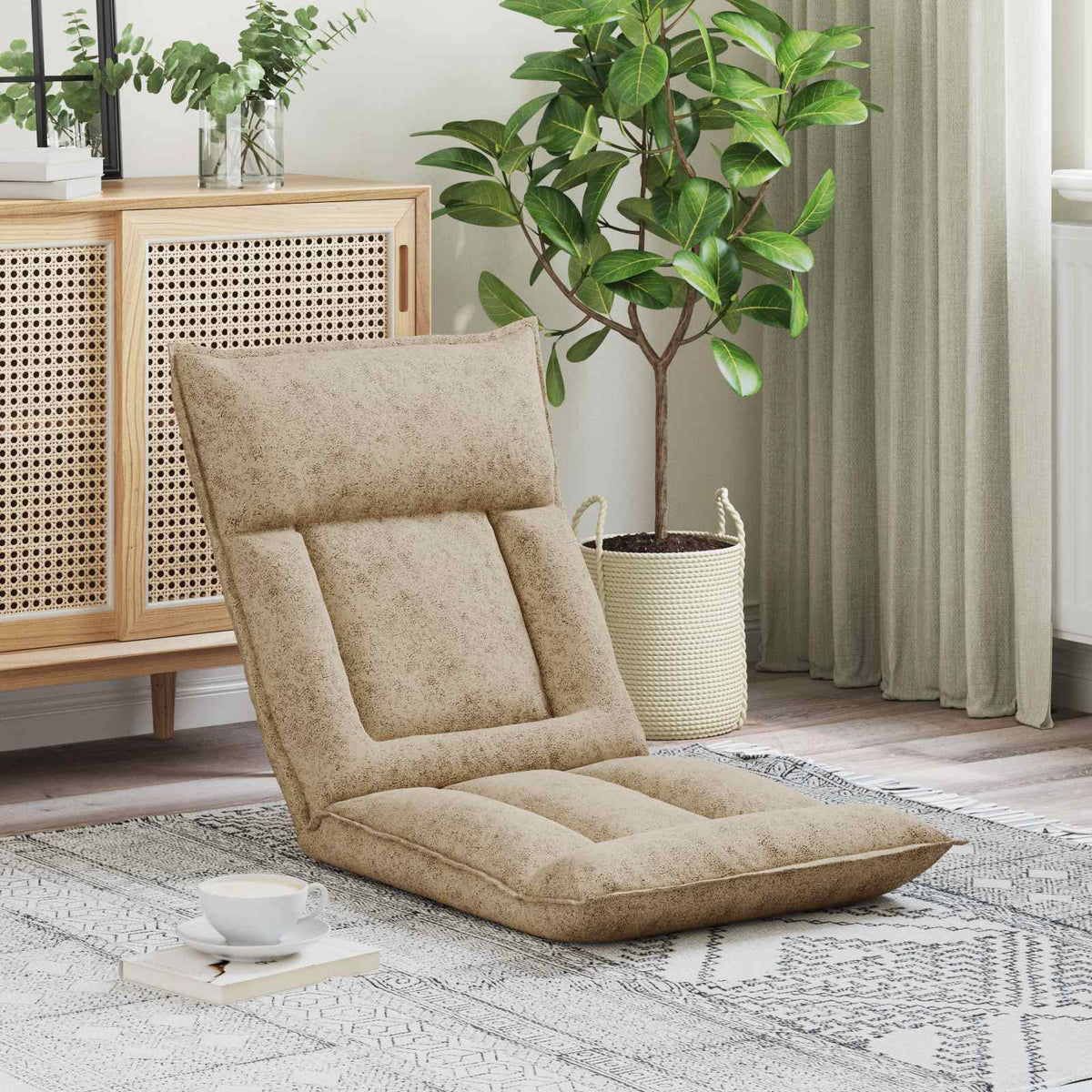 Sillón Ajustable Verde Militar Tela