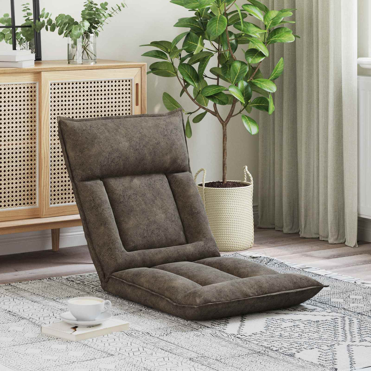Sillón Ajustable Verde Militar Tela