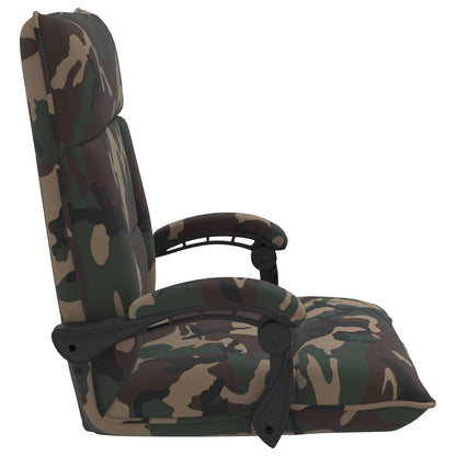 Sillón Ajustable Verde Militar Tela