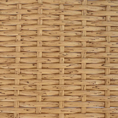 Mesa De Exterior 80 X 40 X 40 Cm Acero Y Poliratán