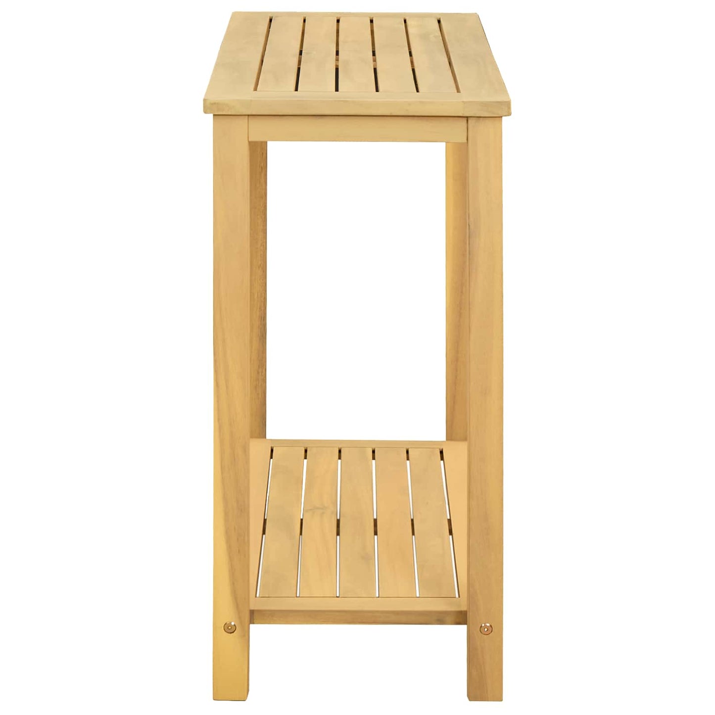 Mesa Consola De Jardín Con Estante