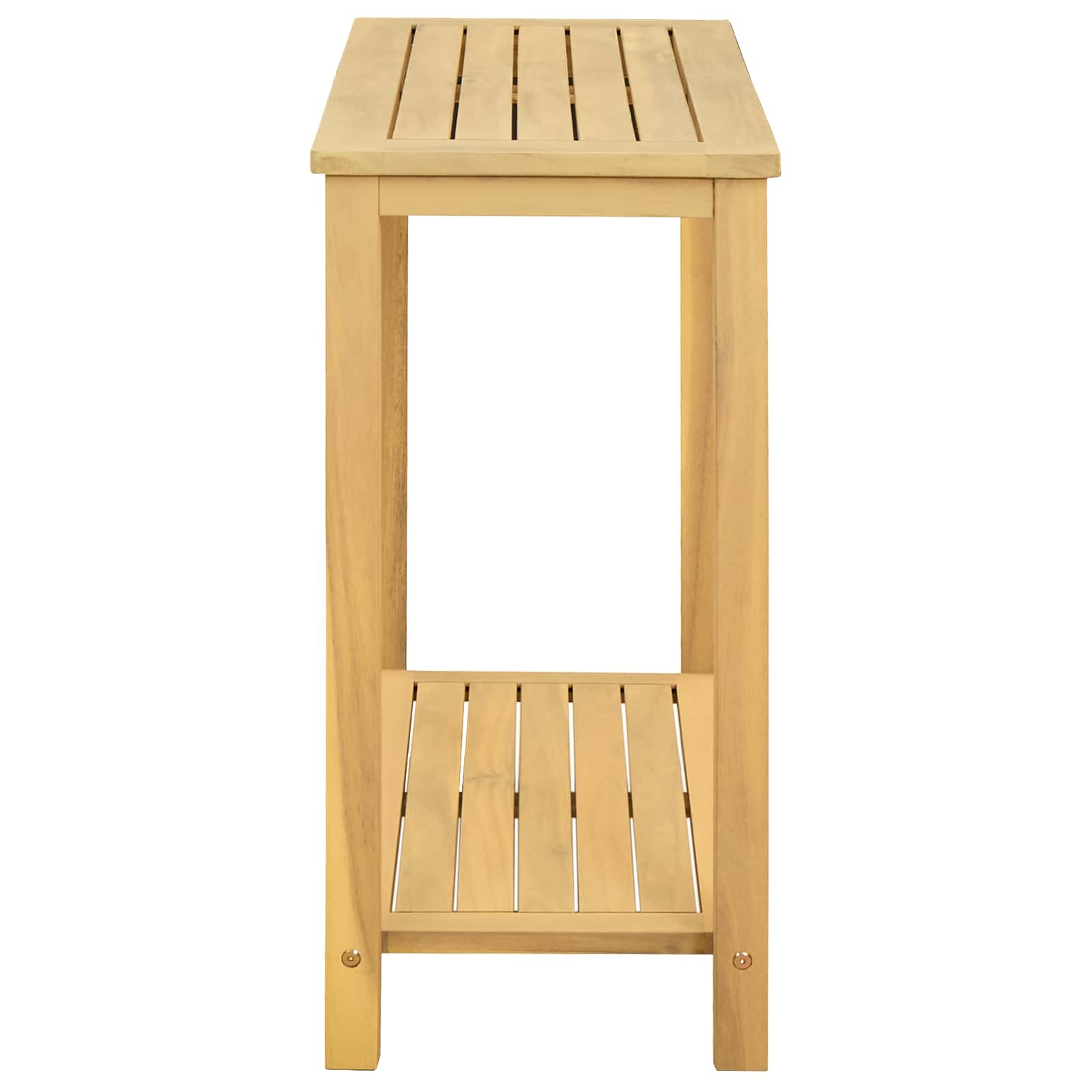 Mesa Consola De Jardín Con Estante
