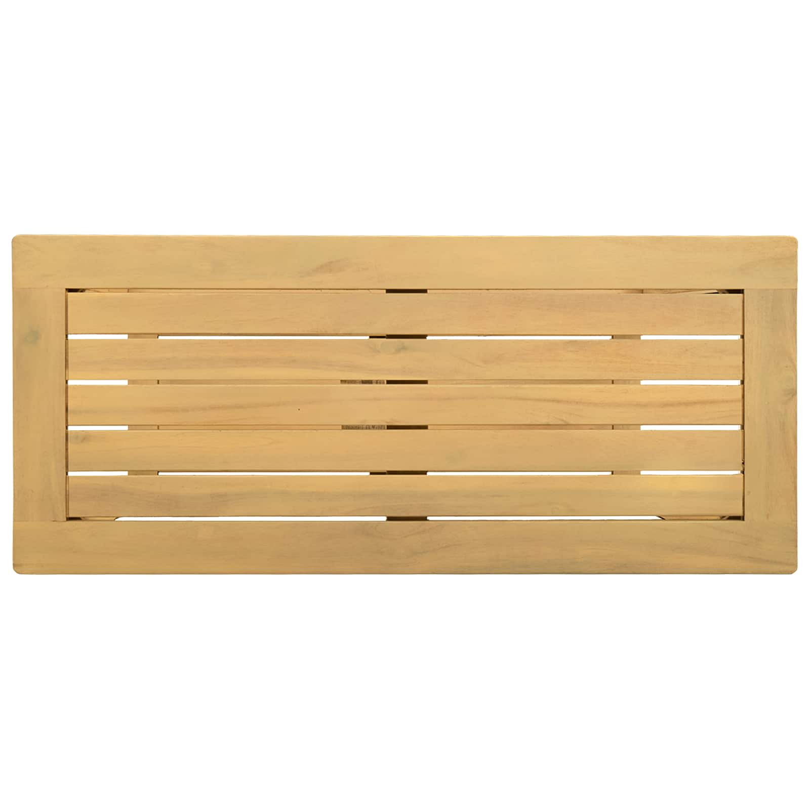 Mesa Consola De Jardín Con Estante