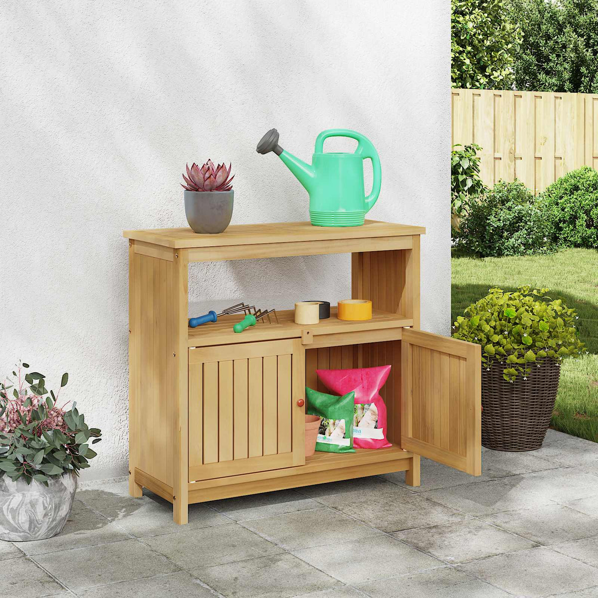 Mesa Consola De Jardín