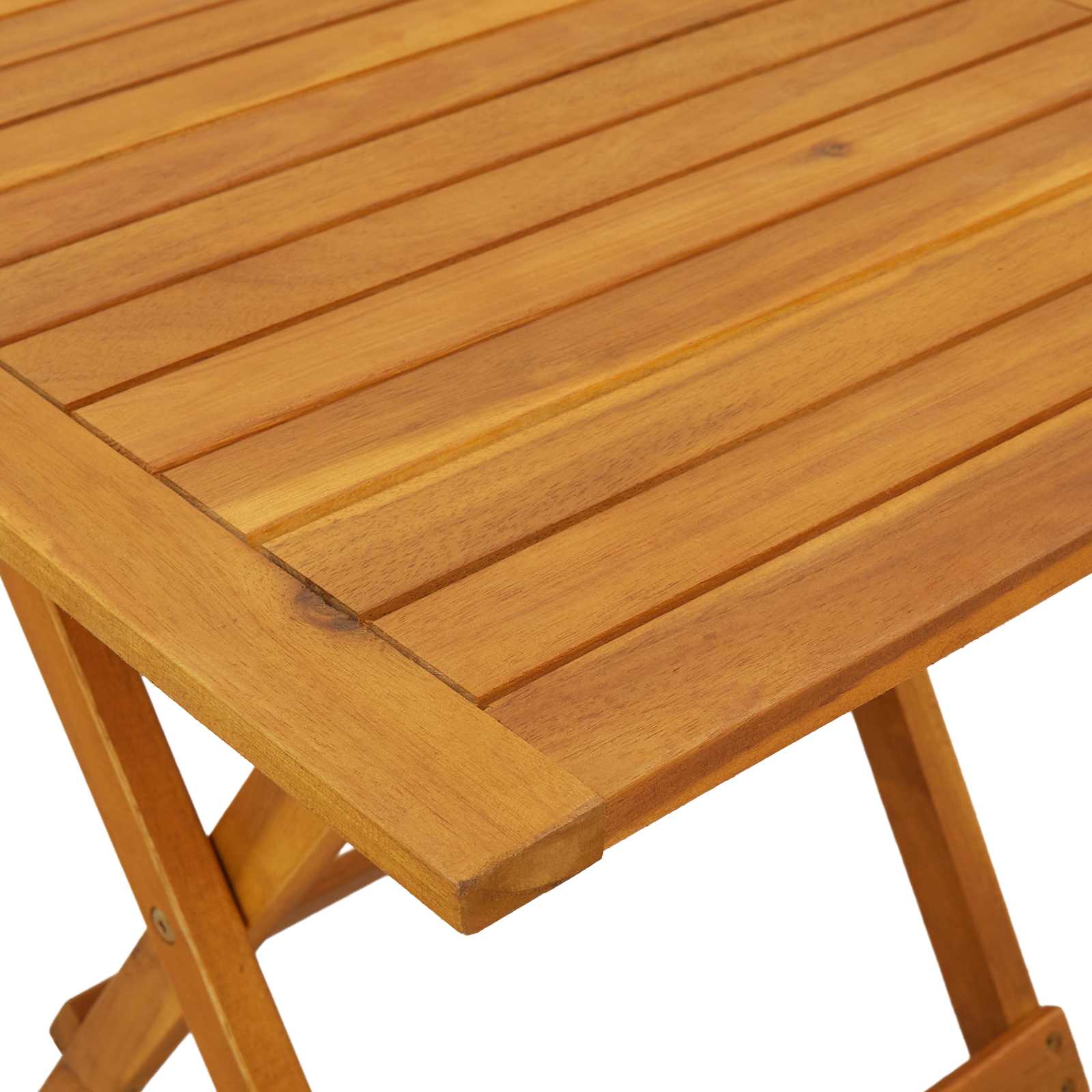 Recliner Y Tumbona Plegable 2 Pcs Madera De Acacia Sólida