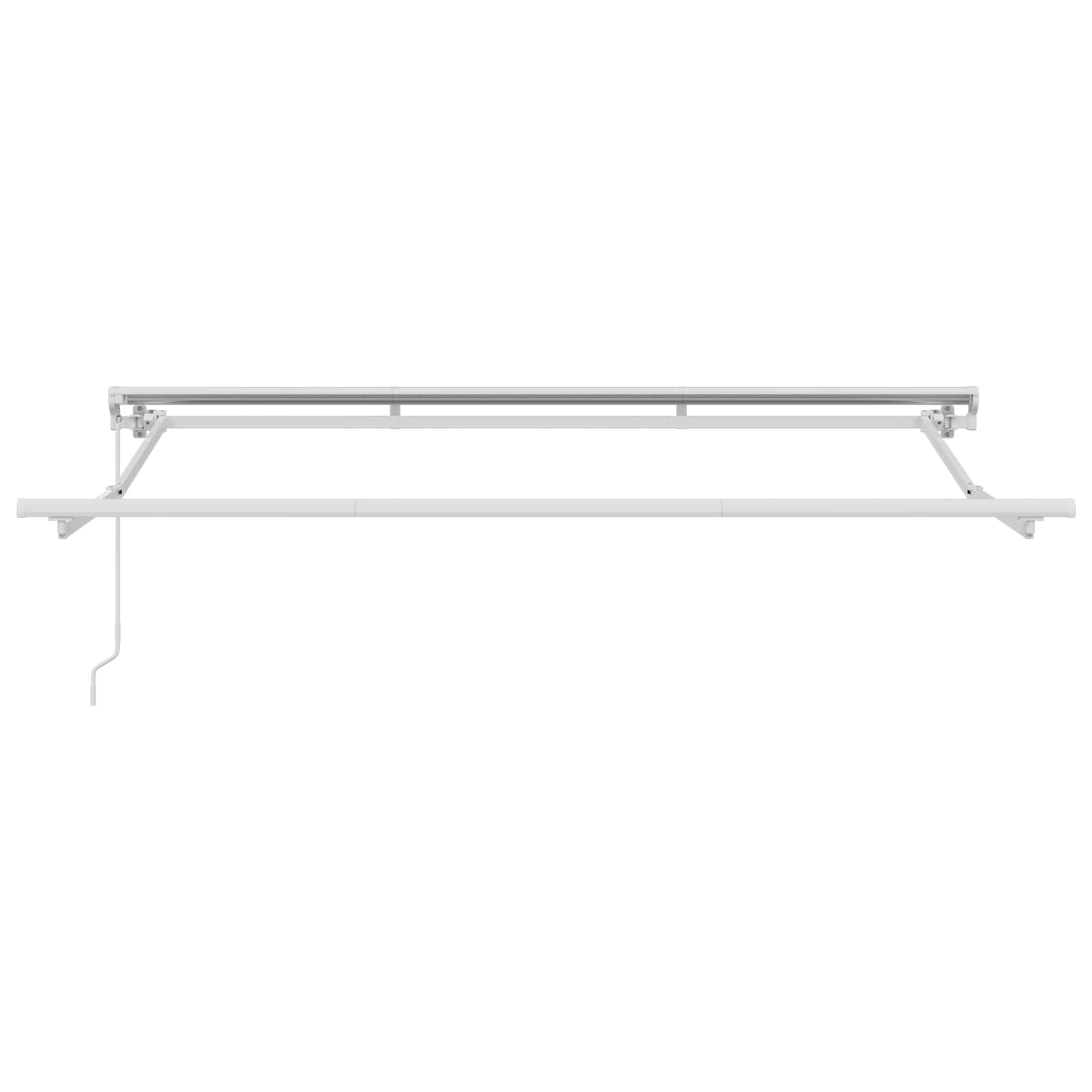 Estructura De Toldo Manual Ajustable 3,5 X 2,5 M Acero