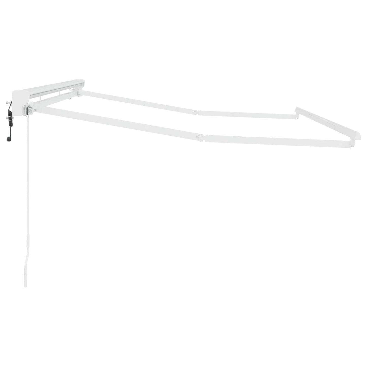 Estructura De Toldo Retráctil Eléctrico 3,5 X 2,5 M Acero
