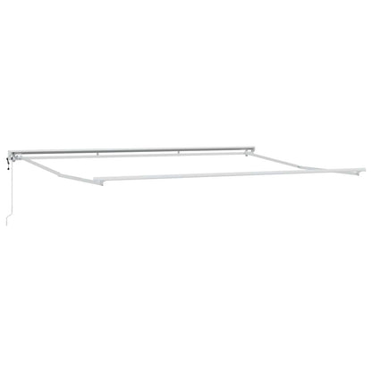 Estructura De Toldo Retráctil Eléctrico Ajustable 5 X 3 M Acero