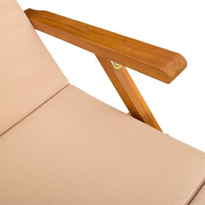 Recliner Y Tumbona Plegable 55 X 146 X 91 Cm