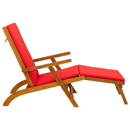 Recliner Y Tumbona Plegable 55 X 146 X 91 Cm