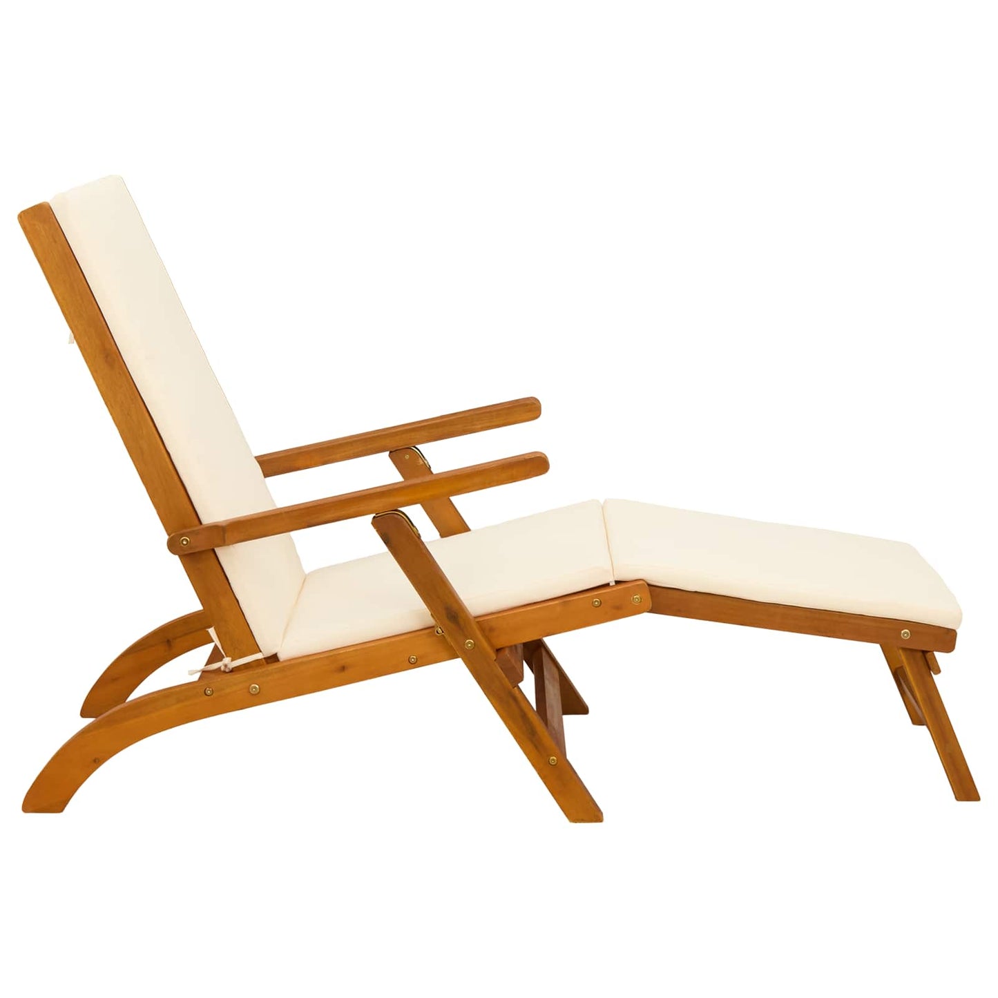Recliner Y Tumbona Plegable 2 Pcs 55 X 146 X 91 Cm