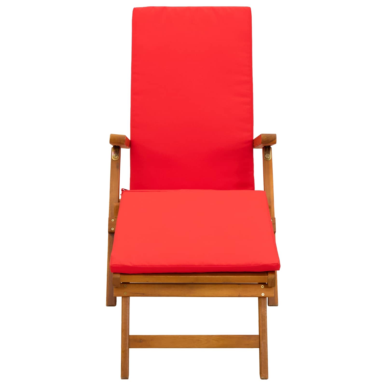 Recliner Y Tumbona Plegable 2 Pcs 55 X 146 X 91 Cm
