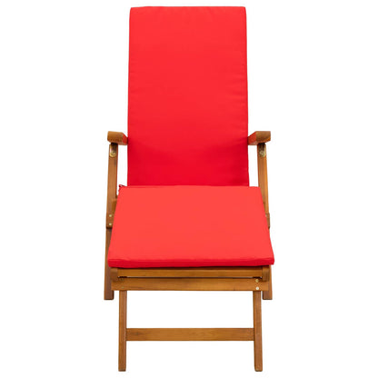 Recliner Y Tumbona Plegable 2 Pcs 55 X 146 X 91 Cm