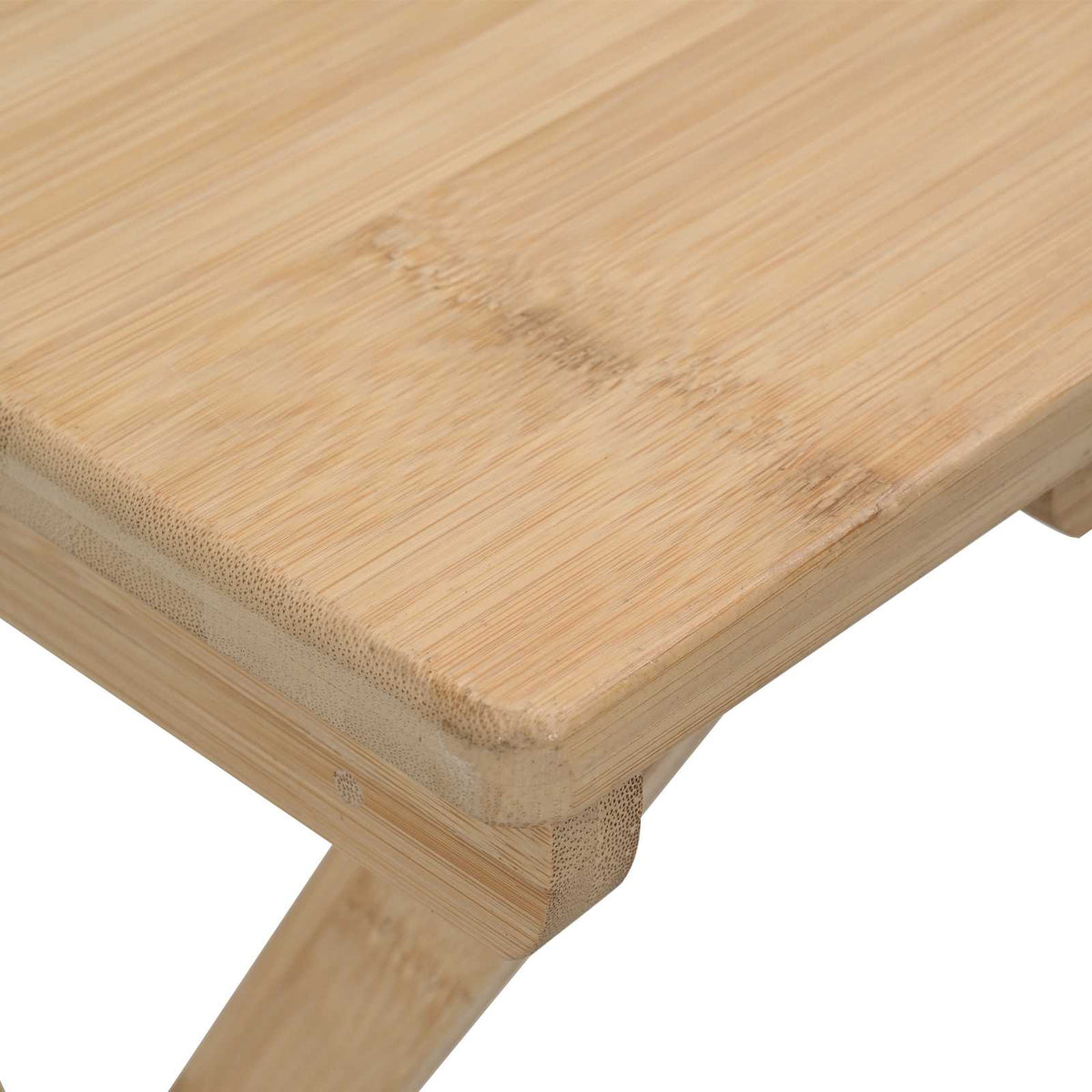 Mesa De Cocina Manual Natural 40 X 30 X 53,5 Cm Bambú