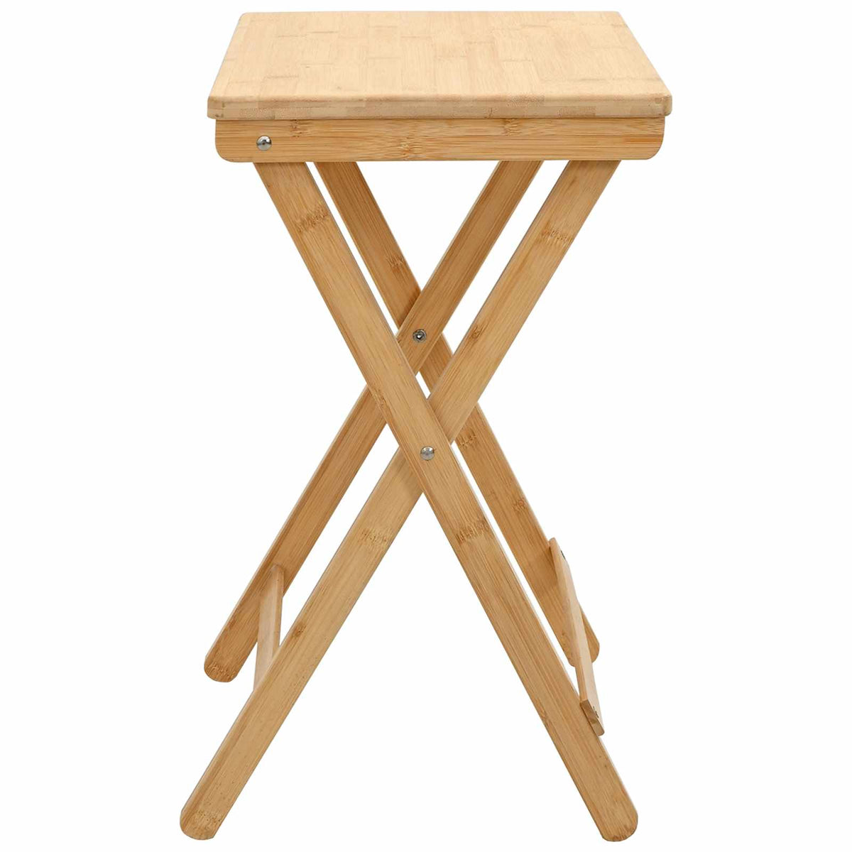 Mesa De Cocina Manual Natural 40 X 30 X 53,5 Cm Bambú