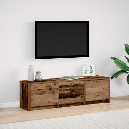 Mueble De Tv Con Led Con Led 165 X 34 X 40 Cm