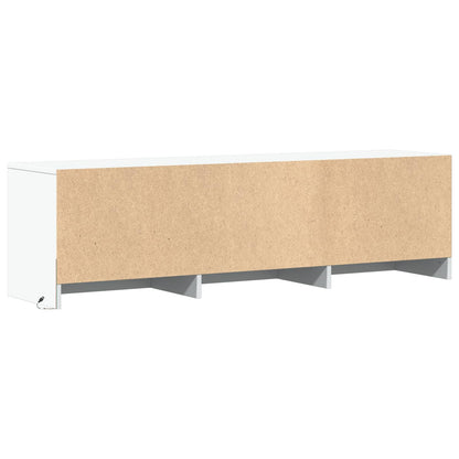Mueble De Tv Con Led 140 X 34 X 40 Cm Madera De Ingeniería
