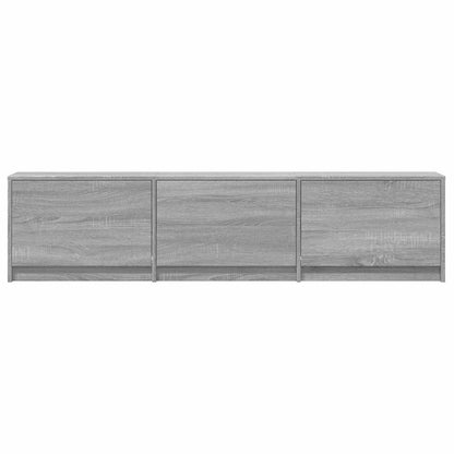 Mueble De Tv Con Led Con Led 165 X 34 X 40 Cm
