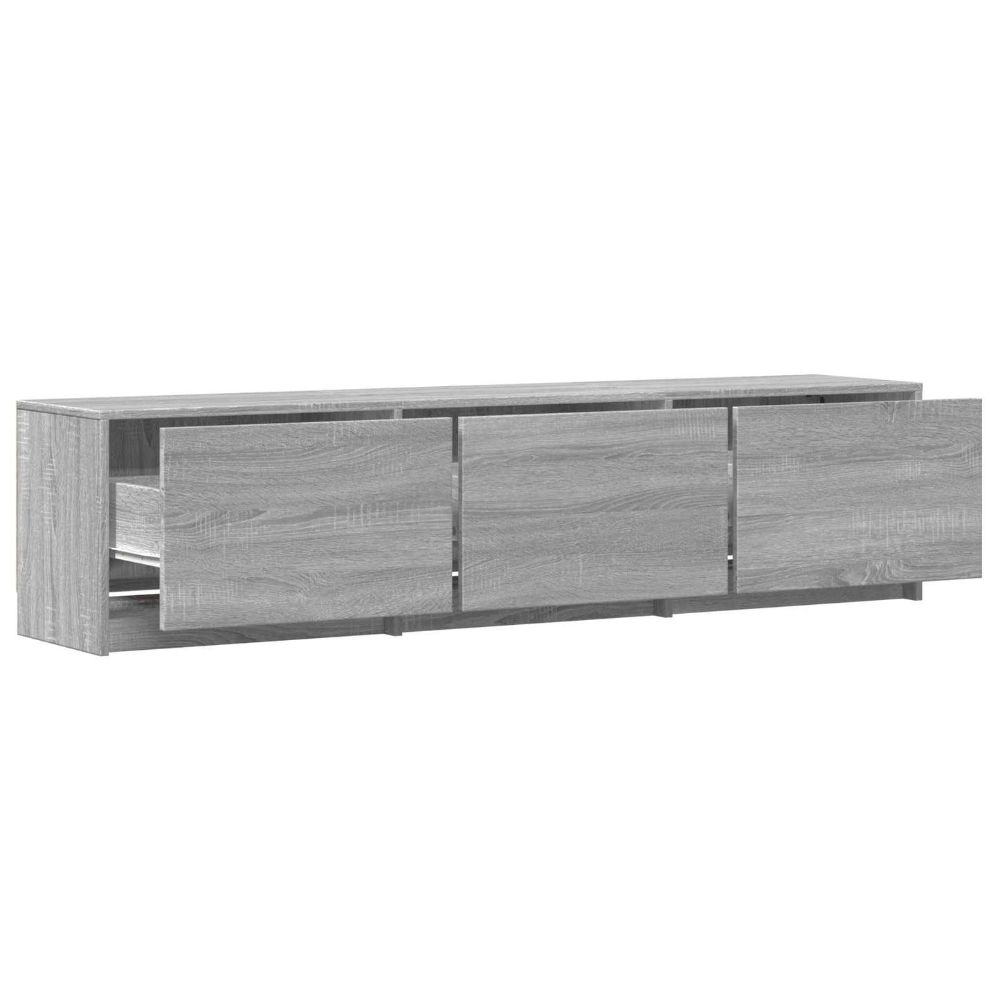 Mueble De Tv Con Led Con Led 165 X 34 X 40 Cm