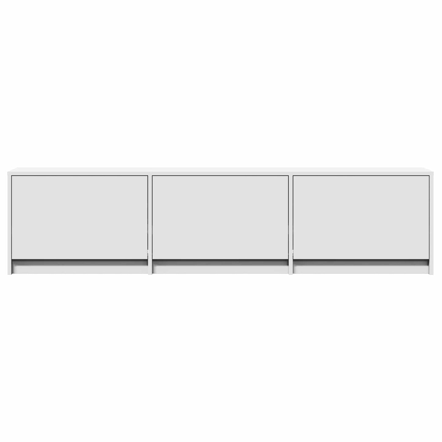 Mueble De Tv Con Led 165 X 34 X 40 Cm Madera De Ingeniería