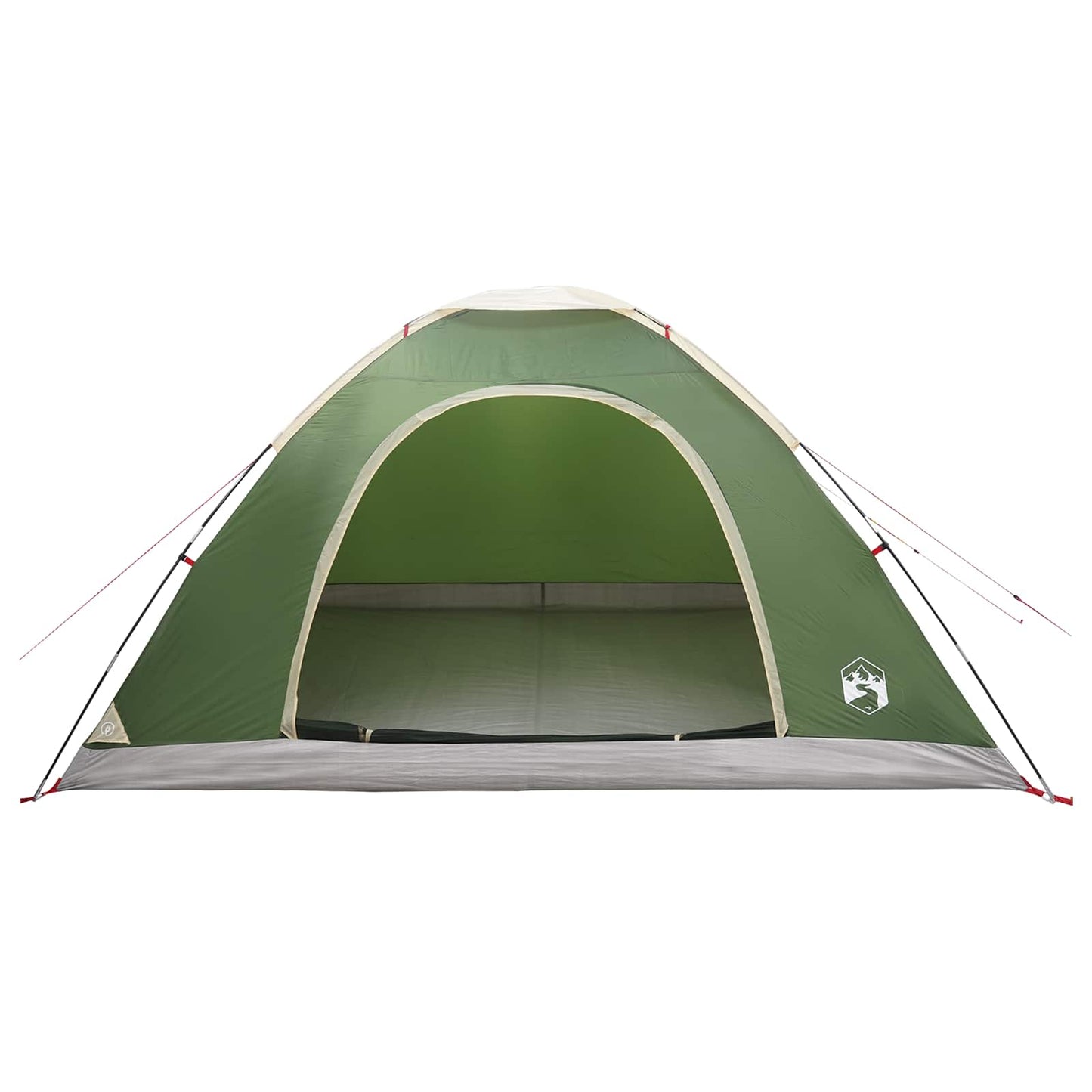 Tienda De Camping Con Techo Verde 335 X 275 X 180 Cm