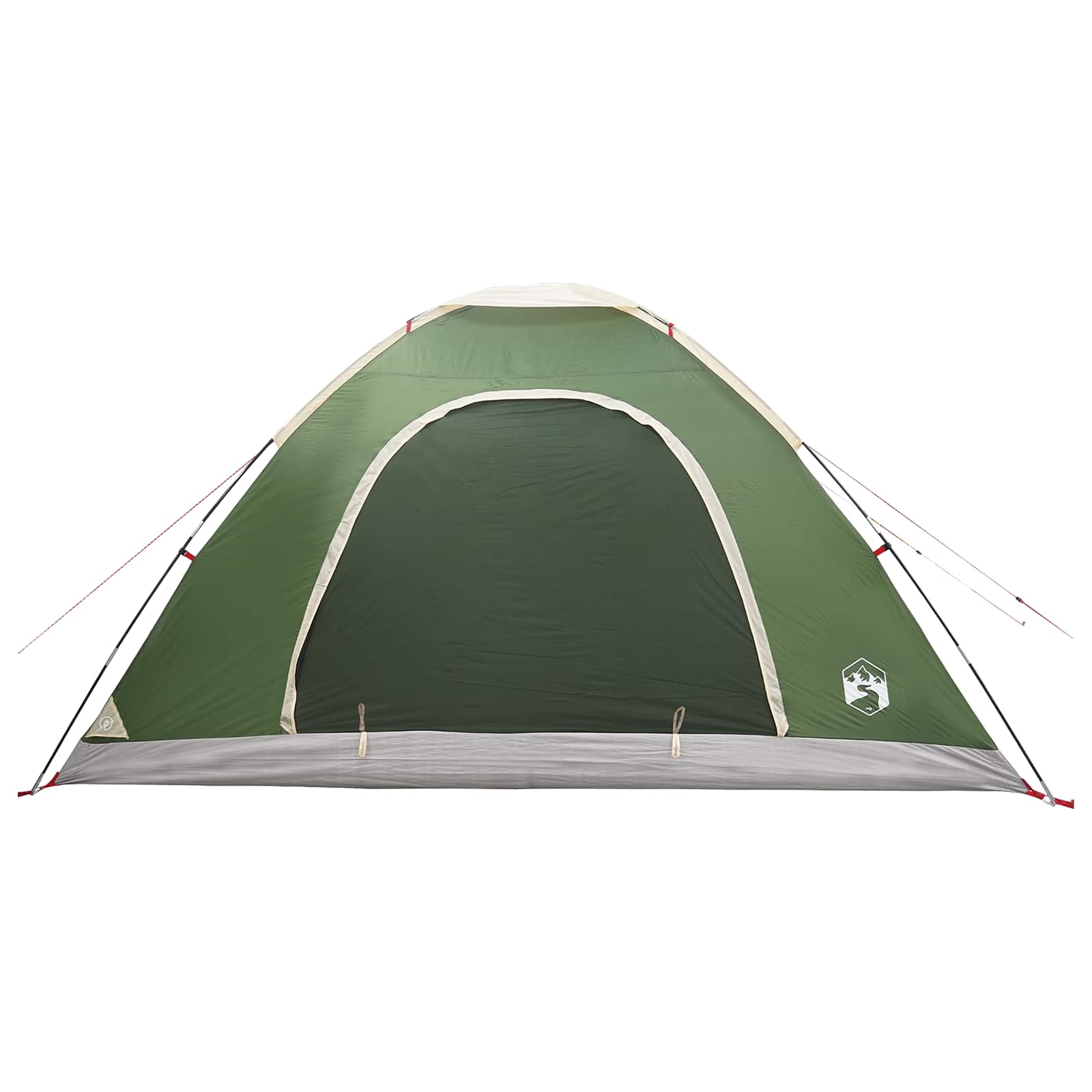 Tienda De Camping Con Techo Verde 335 X 275 X 180 Cm
