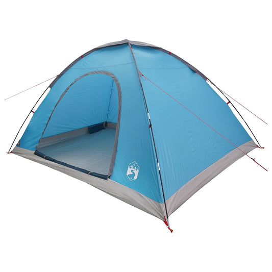 Tienda De Camping Con Techo Azul 335 X 275 X 180 Cm