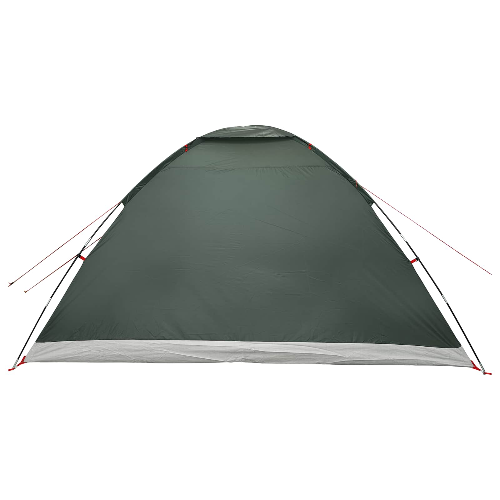 Tienda De Camping Con Techo Verde Militar 335 X 275 X 180 Cm