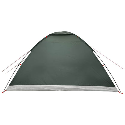 Tienda De Camping Con Techo Verde Militar 335 X 275 X 180 Cm