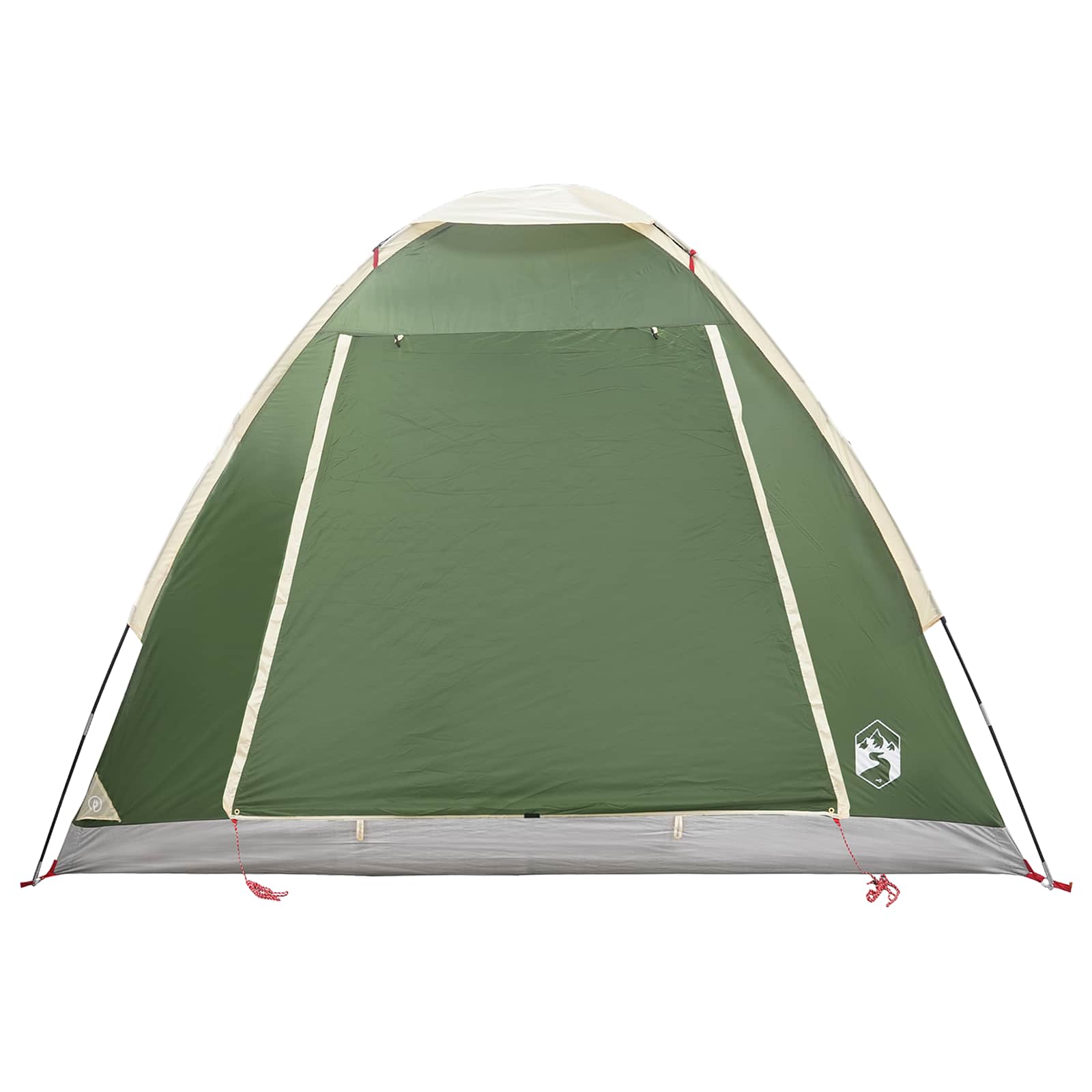 Tienda De Camping Con Techo Verde 2 Personas Poliéster Y Acero