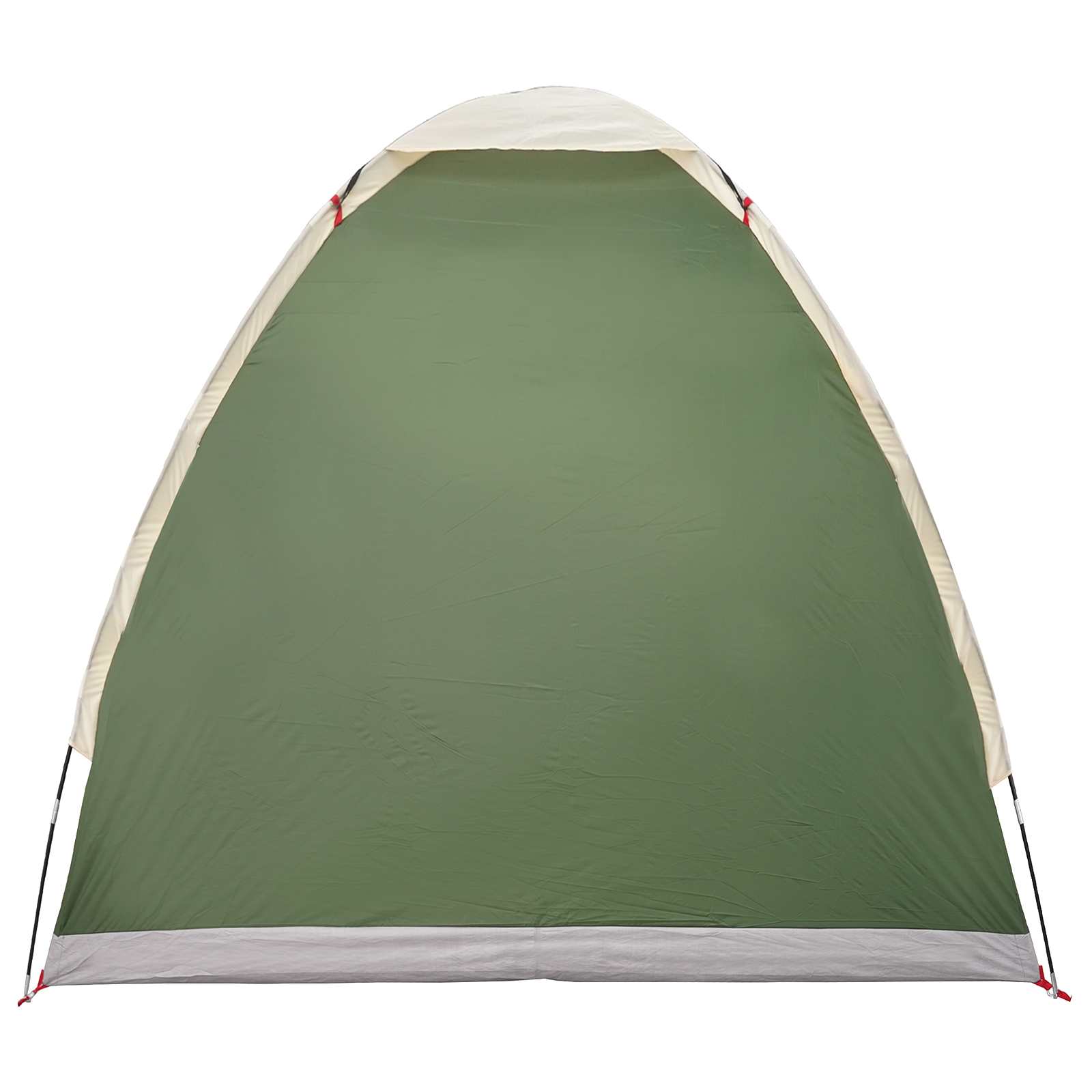 Tienda De Camping Con Techo Verde 2 Personas Poliéster Y Acero