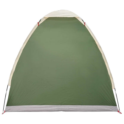 Tienda De Camping Con Techo Verde 2 Personas Poliéster Y Acero