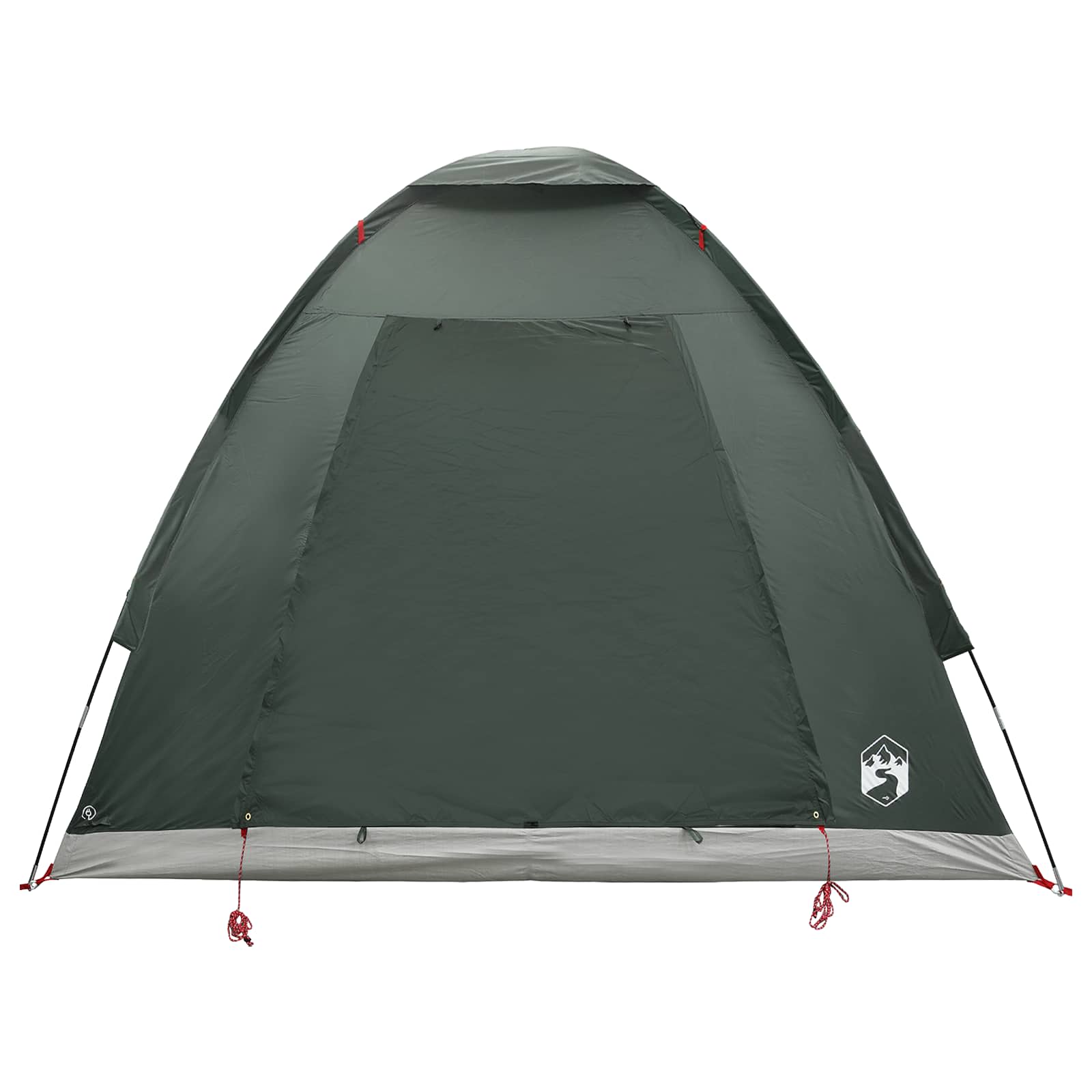 Tienda De Camping Con Techo Verde Militar 190 X 140 X 105 Cm