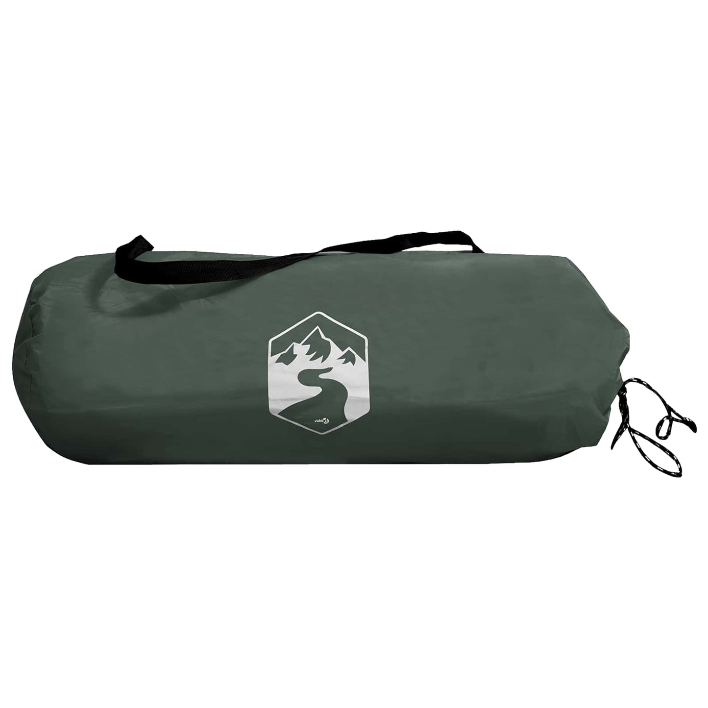 Tienda De Camping Con Techo Verde Militar 275 X 215 X 125 Cm