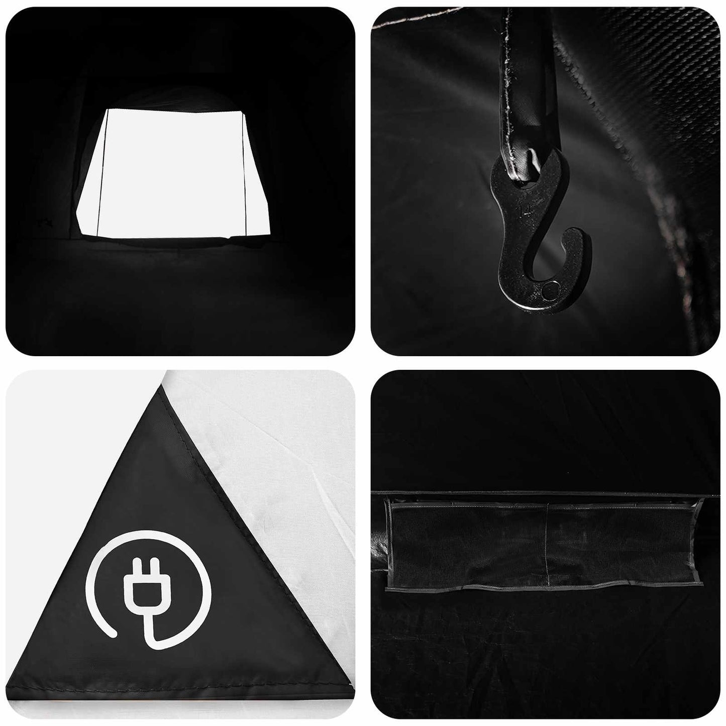 Tienda De Camping Blackout 275 X 215 X 125 Cm Poliéster Y Acero