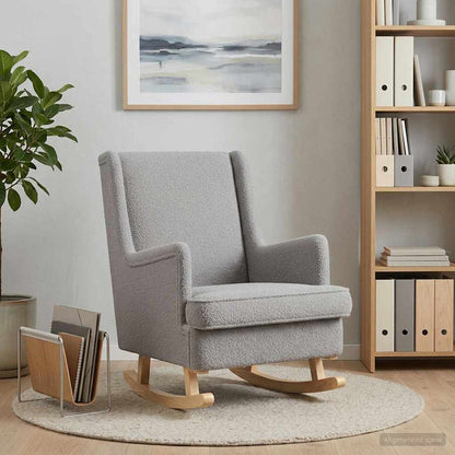 Mecedora 62 X 80 X 85 Cm Bouclé