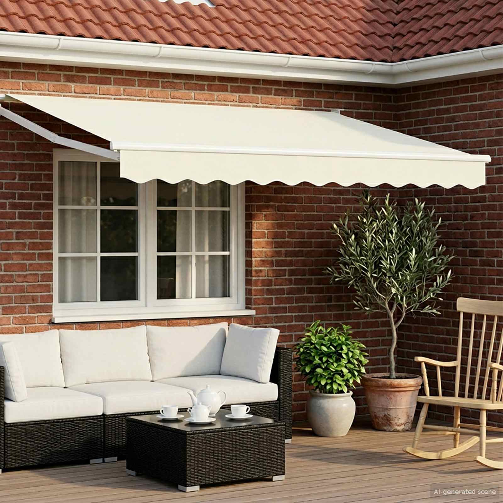 Toldo Retráctil Automático 400X300 Cm