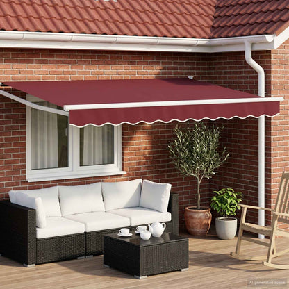 Toldo Retráctil Automático 400X300 Cm