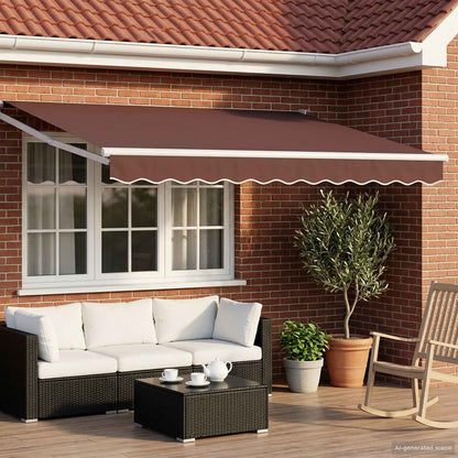 Toldo Retráctil Automático 400X300 Cm