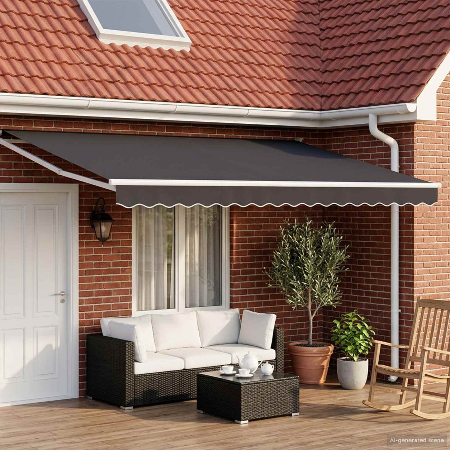 Toldo Retráctil Automático 400X300 Cm