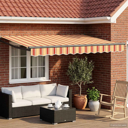 Toldo Retráctil Automático 400X300 Cm