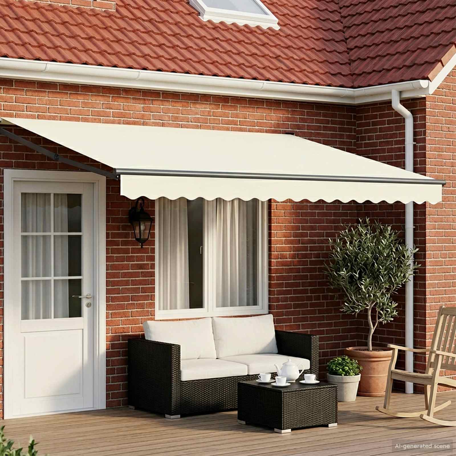 Toldo Retráctil Automático 400X300 Cm