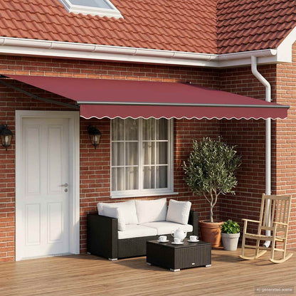 Toldo Retráctil Automático 400X300 Cm